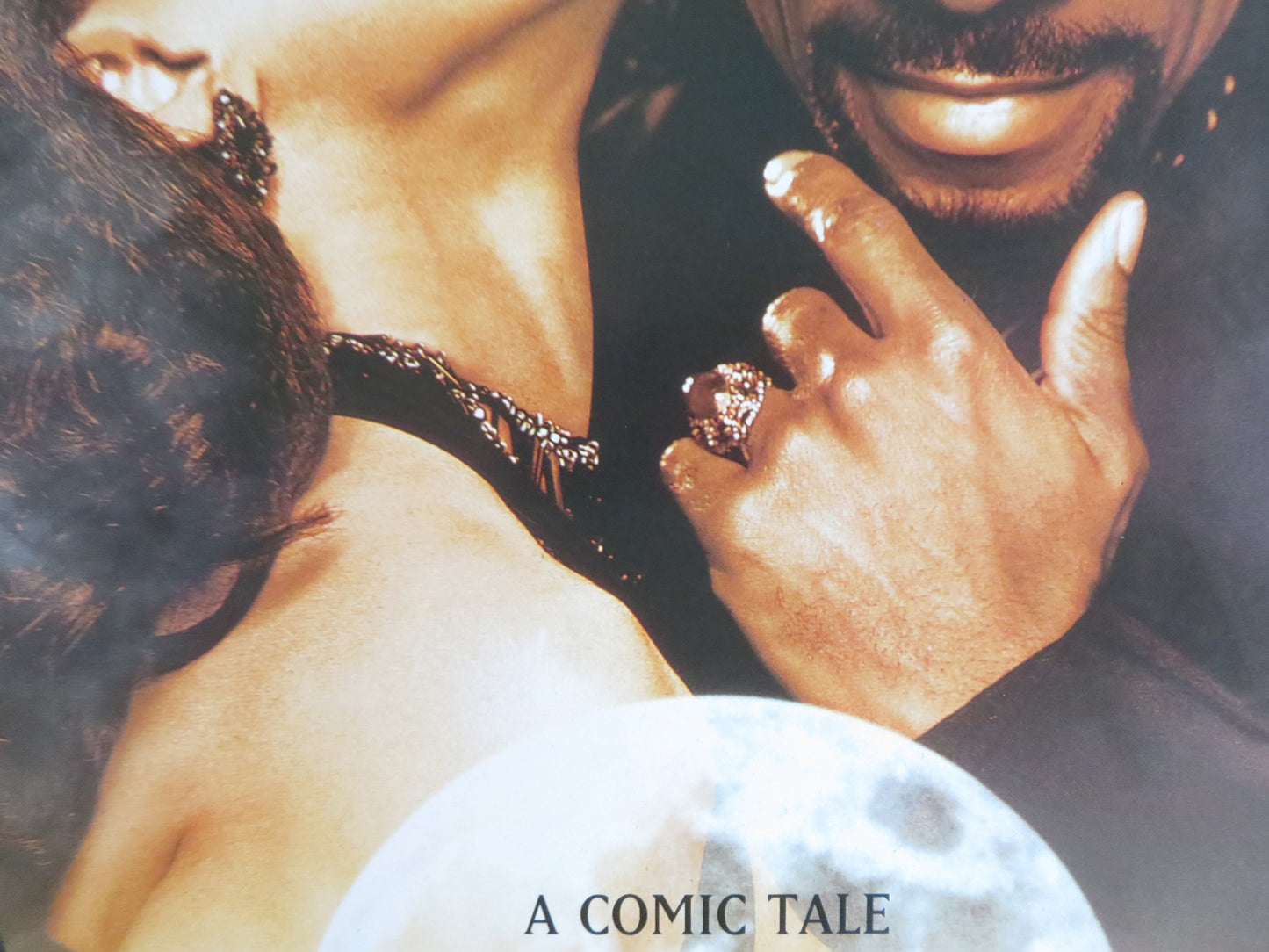 VAMPIRE IN BROOKLYN VHS VIDEO POSTER EDDIE MURPHY ANGELA BASSETT 1995