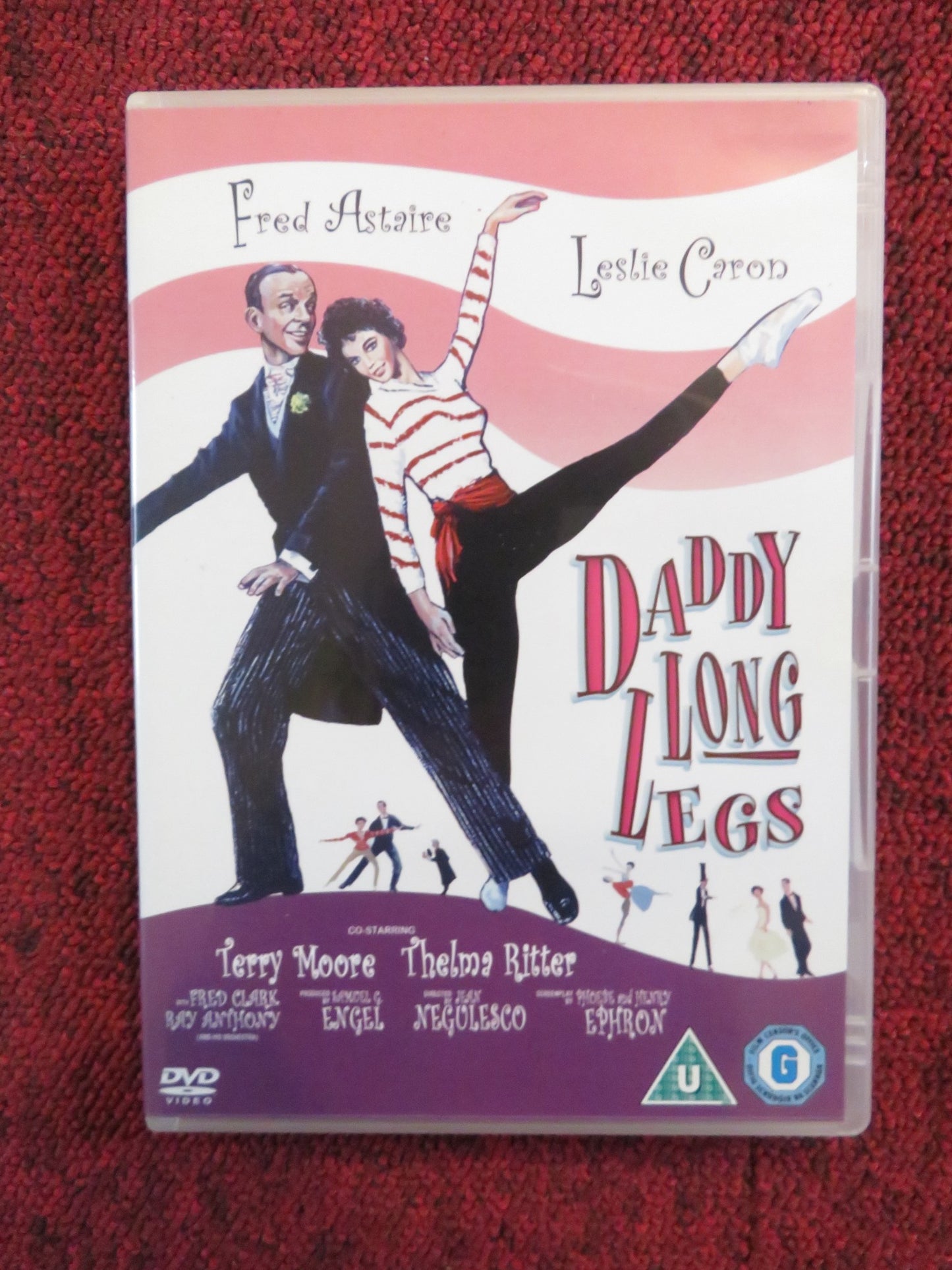 DADDY LONG LEGS (DVD) FRED ASTAIRE LESLIE CARON 1955 REGION 2