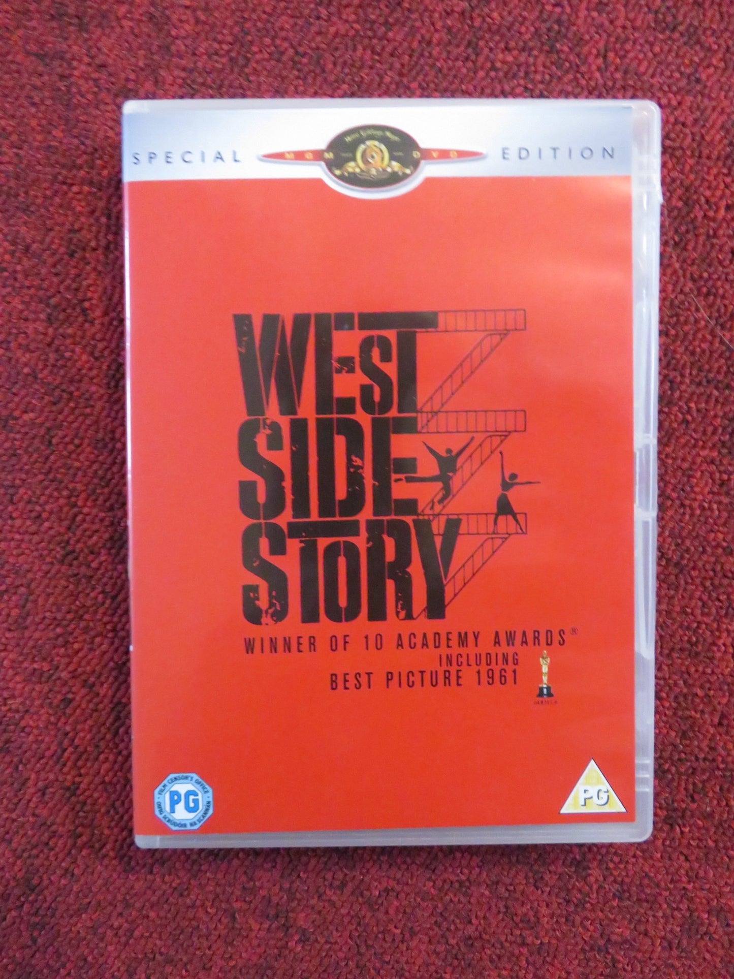 WEST SIDE STORY -SPECIAL EDITION (DVD) RICHARD BEYMER NATALIE WOOD 1961 REGION 2