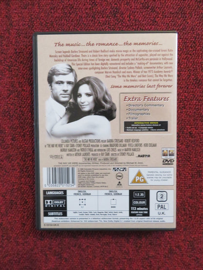 THE WAY WE WERE (DVD) BARBRA STREISAND ROBERT REDFORD 1973 REGION 2