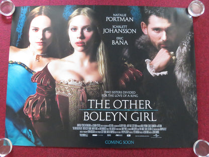 THE OTHER BOLEYN GIRL UK QUAD ROLLED POSTER NATALIE PORTMAN JOHANSSON 2008