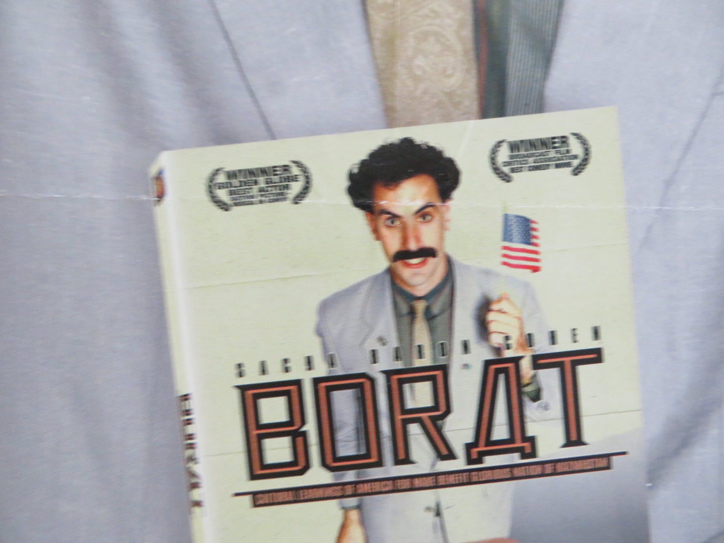 BORAT DVD POSTER SACHA BARON COHEN KEN DAVITIAN 2007