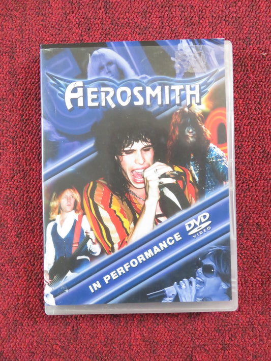 AEROSMITH IN PERFORMANCE (DVD) STEVEN TYLER JOE PERRY REGION 2