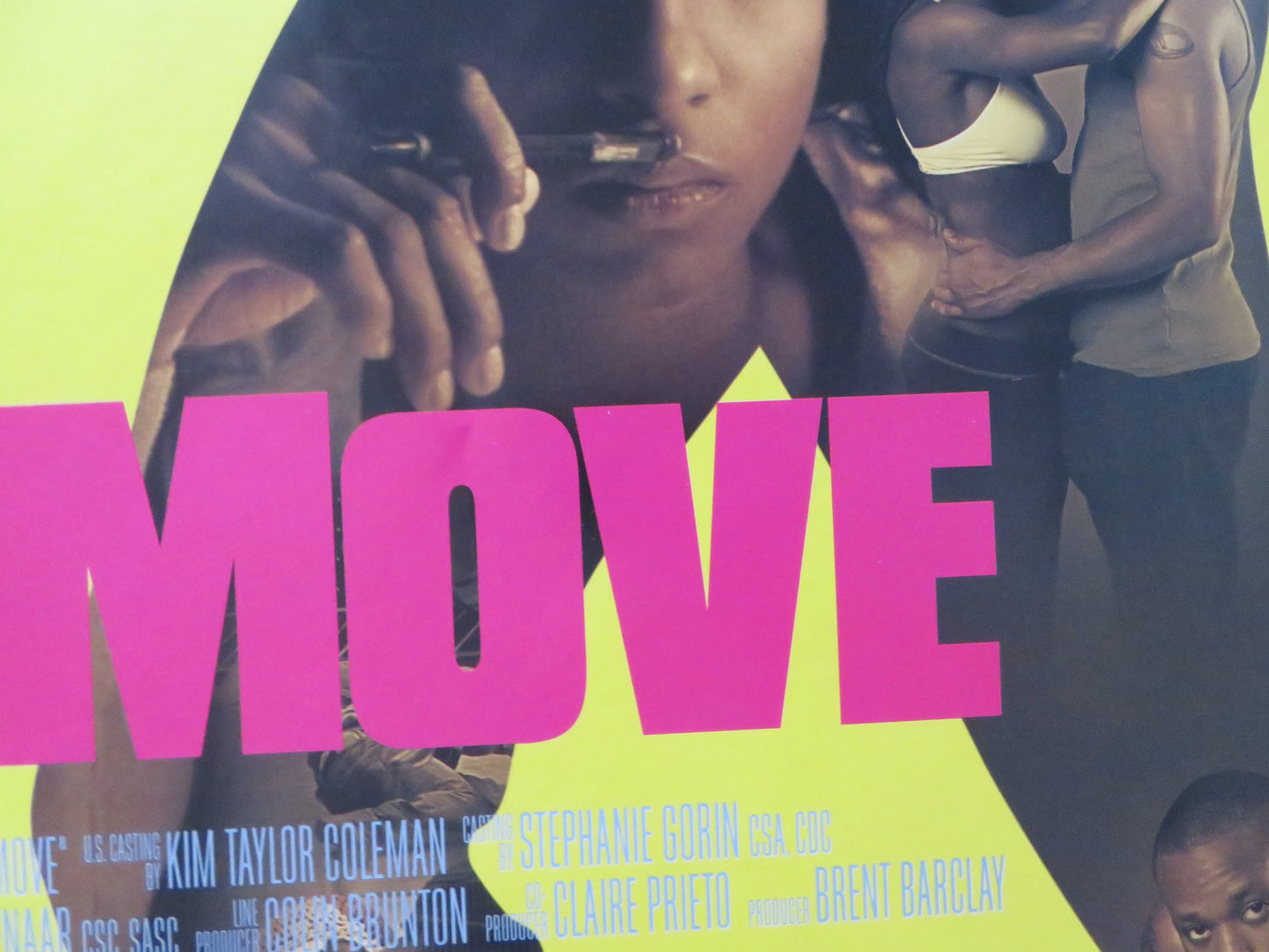 HOW SHE MOVE UK QUAD ROLLED POSTER TRE ARMSTRONG BOYD BANKS 2007