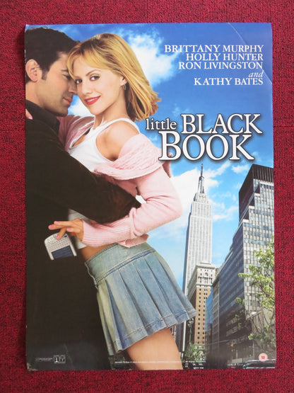 LITTLE BLACK BOOK VHS VIDEO POSTER BRITTANY MURPHY HOLLY HUNTER 2004