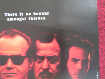 BLOOD AND WINE VHS VIDEO POSTER JACK NICHOLSON STEPEHEN DORFF 1996