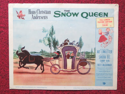 THE SNOW QUEEN US LOBBY CARD FULL SET SANDRA DEE TOMMY KIRK 1960