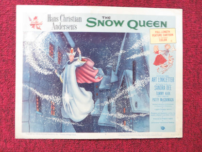 THE SNOW QUEEN US LOBBY CARD FULL SET SANDRA DEE TOMMY KIRK 1960