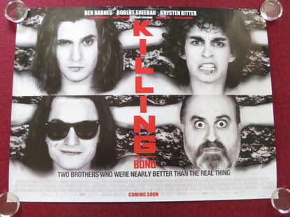 KILLING BONO UK QUAD ROLLED POSTER BEN BARNES RALPH BROWN 2011