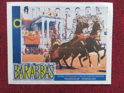 BARABBAS US LOBBY CARD FULL SET ANTHONY QUINN SILVANA MANGANO 1962