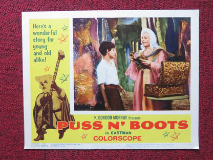 EL GATO CON BOTAS / PUSS N' BOOTS US LOBBY CARD FULL SET K. GORDON MURRAY 1963