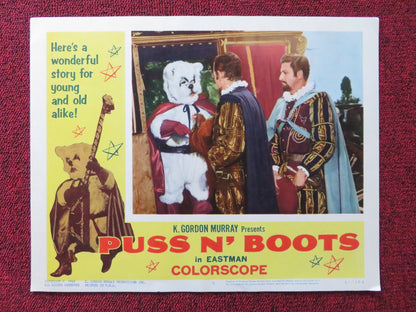 EL GATO CON BOTAS / PUSS N' BOOTS US LOBBY CARD FULL SET K. GORDON MURRAY 1963