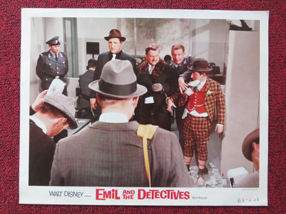 EMIL AND THE DETECTIVES US LOBBY CARD FULL SET DISNEY WALTER SLEZAK 1964