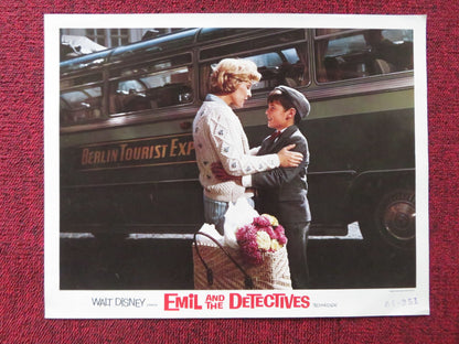 EMIL AND THE DETECTIVES US LOBBY CARD FULL SET DISNEY WALTER SLEZAK 1964