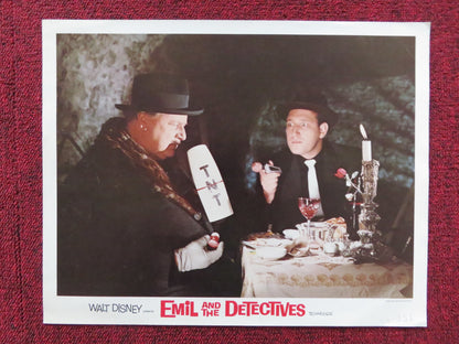 EMIL AND THE DETECTIVES US LOBBY CARD FULL SET DISNEY WALTER SLEZAK 1964