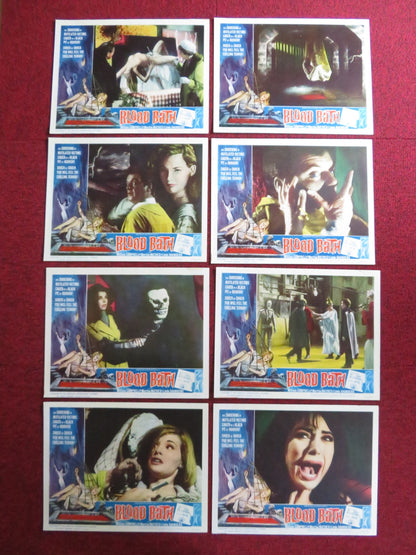 BLOOD BATH US LOBBY CARD FULL SET WILLIAM CAMPBELL MARRISA MATHES 1966