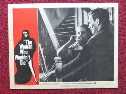 THE WOMAN WHO WOULDN'T DIE US LOBBY CARD FULL SET GARY MERRILL JANE MERROW 1965