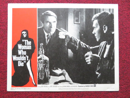 THE WOMAN WHO WOULDN'T DIE US LOBBY CARD FULL SET GARY MERRILL JANE MERROW 1965