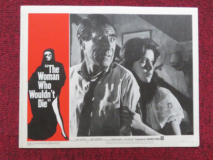 THE WOMAN WHO WOULDN'T DIE US LOBBY CARD FULL SET GARY MERRILL JANE MERROW 1965