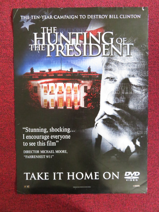 THE HUNTING OF THE PRESIDENT DVD POSTER MORGAN FREEMAN 2004