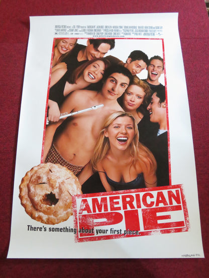 AMERICAN PIE US ONE SHEET ROLLED POSTER JASON BIGGS EUGENE LEVY 1999