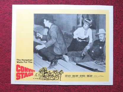 CONVICT STAGE US LOBBY CARD FULL SET HARRY LAUTER DONALD BARRY 1965