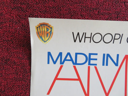 MADE IN AMERICA VHS VIDEO POSTER WHOOPI GOLDBERG TED DANSON 1993