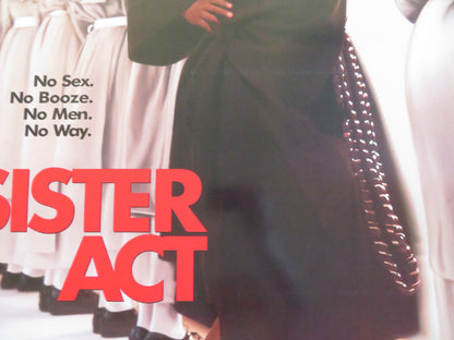 SISTER ACT US ONE SHEET ROLLED POSTER WHOOPI GOLDBERG MAGGIE SMITH 1992