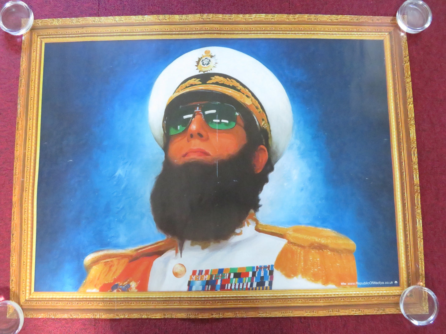 THE DICTATOR- B UK QUAD ROLLED POSTER SACHA BARON COHEN BEN KINGSLEY 2012