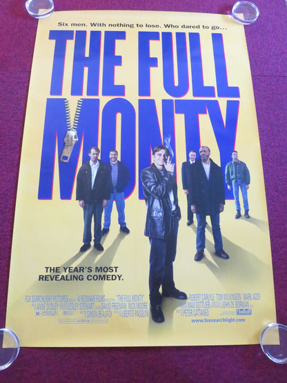 THE FULL MONTY US ONE SHEET ROLLED POSTER ROBERT CARLYLE MARK ADDY 1997