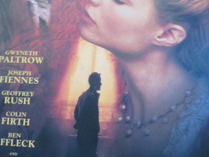 SHAKESPEARE IN LOVE US ONE SHEET ROLLED POSTER GWYNETH PALTROW J. FIENNES 1998