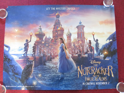 THE NUTCRACKER AND THE FOUR REALMS UK QUAD ROLLED POSTER M. FOY SWEET 2018