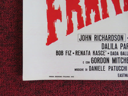 FRANKENSTEIN '80 - C ITALIAN FOTOBUSTA POSTER JOHN RICHARDSON XIRO PAPAS 1972