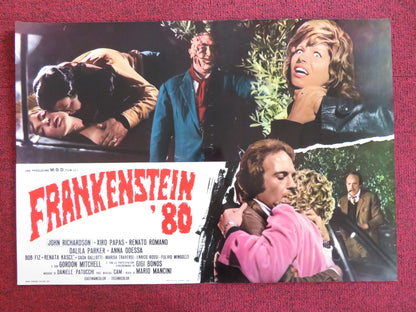 FRANKENSTEIN '80 - D ITALIAN FOTOBUSTA POSTER JOHN RICHARDSON XIRO PAPAS 1972