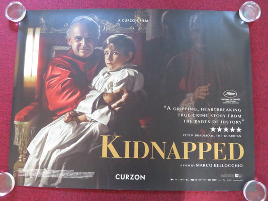 KIDNAPPED: THE ABDUCTION OF EDGARDO MORTARA UK QUAD ROLLED POSTER PIEROBON 2023