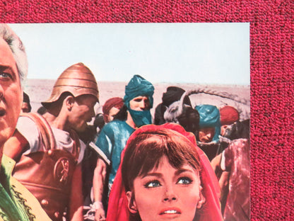 SODOM AND GOMORRAH - B ITALIAN FOTOBUSTA POSTER STEWART GRANGER PIER ANGELI 1962