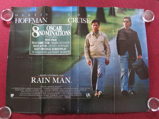 RAINMAN UK QUAD ROLLED POSTER TOM CRUISE DUSTIN HOFFMAN 1988