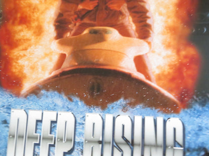 DEEP RISING VHS VIDEO POSTER ROLLED TREAT WILLIAMS FAMKE JANSSEN 1998