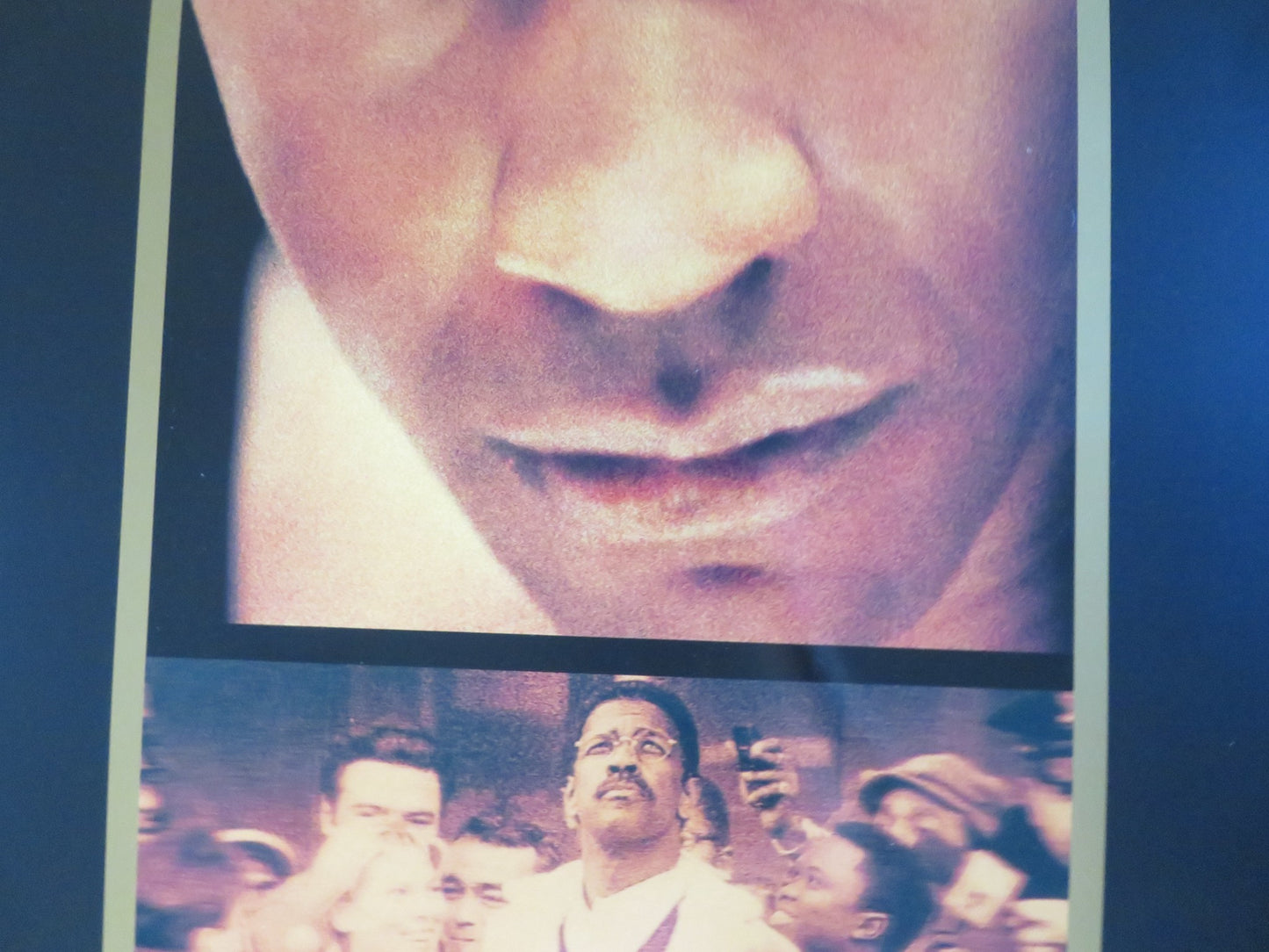 THE HURRICANE DVD & VHS VIDEO POSTER ROLLED DENZEL WASHINGTON L. SCHREIBER 1999