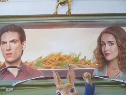 PETER RABBIT 2: THE RUNAWAY UK QUAD ROLLED POSTER ROSE BYRNE GLEESON 2021