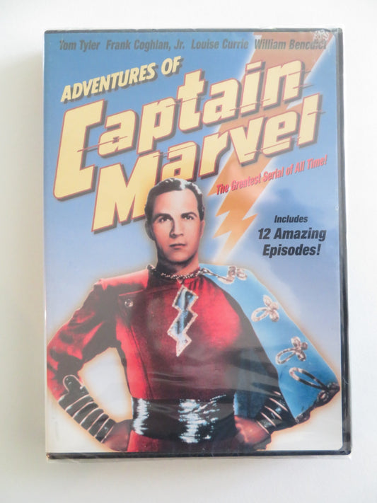 ADVENTURES OF CAPTAIN MARVEL (DVD) TOM TYLER FRANK COGHLAN JR 1941 REGION 1