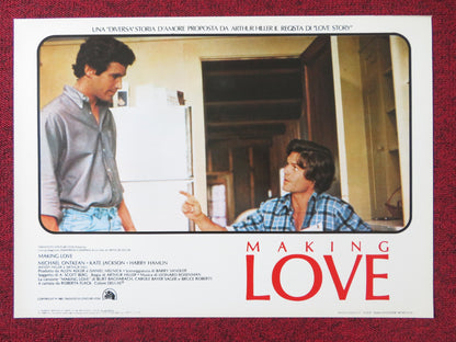 MAKING LOVE - E ITALIAN FOTOBUSTA POSTER MICHAEL ONTKEAN KATE JACKSON 1982