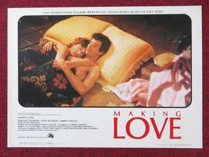 MAKING LOVE - F ITALIAN FOTOBUSTA POSTER MICHAEL ONTKEAN KATE JACKSON 1982