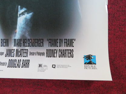 FRAME BY FRAME / CONUNDRUM VHS VIDEO POSTER ROLLED MICHAEL BIEHN 1996