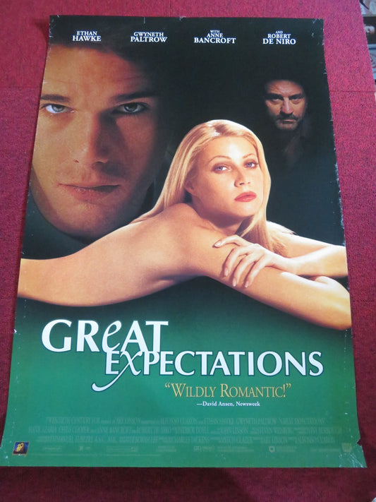 GREAT EXPECTATIONS VHS VIDEO POSTER ROLLED GWYNETH PALTROW ETHAN HAWKE 1998