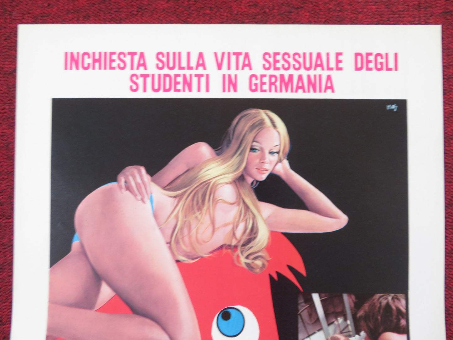 FRESH, YOUNG AND SEXY ITALIAN LOCANDINA POSTER SASCHA HENN ASTRID KILIAN 1972