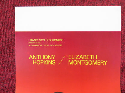 DARK VICTORY ITALIAN LOCANDINA POSTER ANTHONY HOPKINS ELIZABETH MONTGOMERY 1976