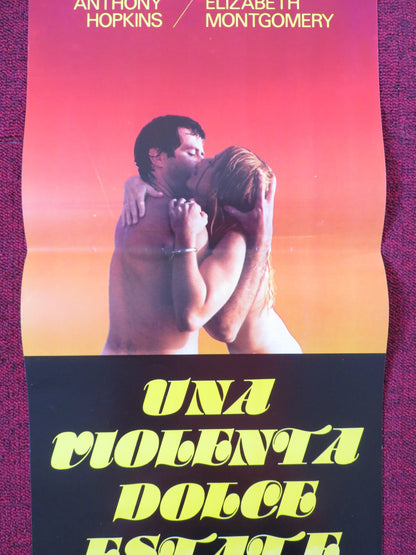 DARK VICTORY ITALIAN LOCANDINA POSTER ANTHONY HOPKINS ELIZABETH MONTGOMERY 1976