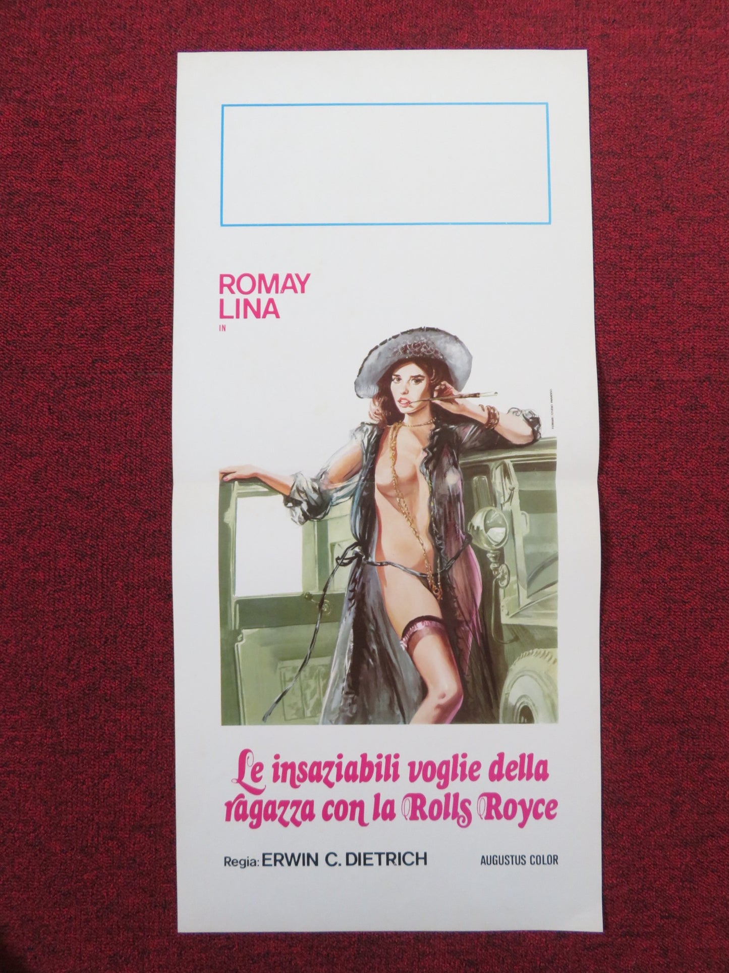 ROLLS ROYCE BABY ITALIAN LOCANDINA POSTER LINA ROMAY ERIC FALK 1975