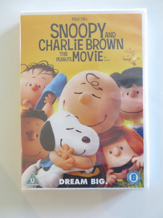 SNOOPY AND CHARLIE BROWN: THE PEANUTS MOVIE (DVD) NOAH SCHNAPP 2015 REGION 2